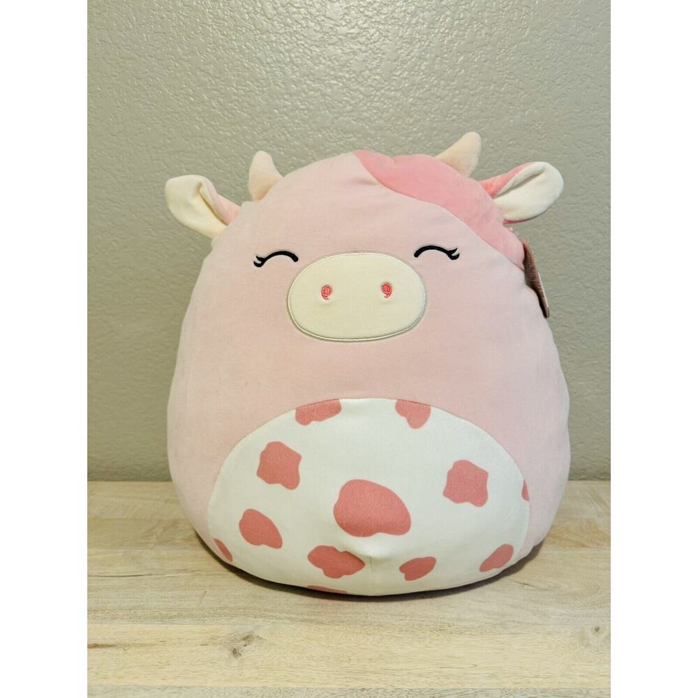 Squishmallows 16” Inch Rare Clay The Cow 2023 HTF New With Tags